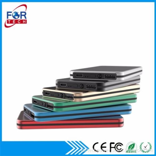 Cheap Android Mobile Phone USB Flash Portable Power Banks 4000mah with Your Company Logo